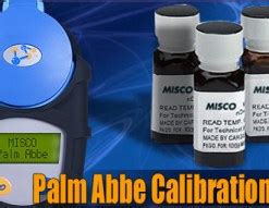 misco refractometer calibration